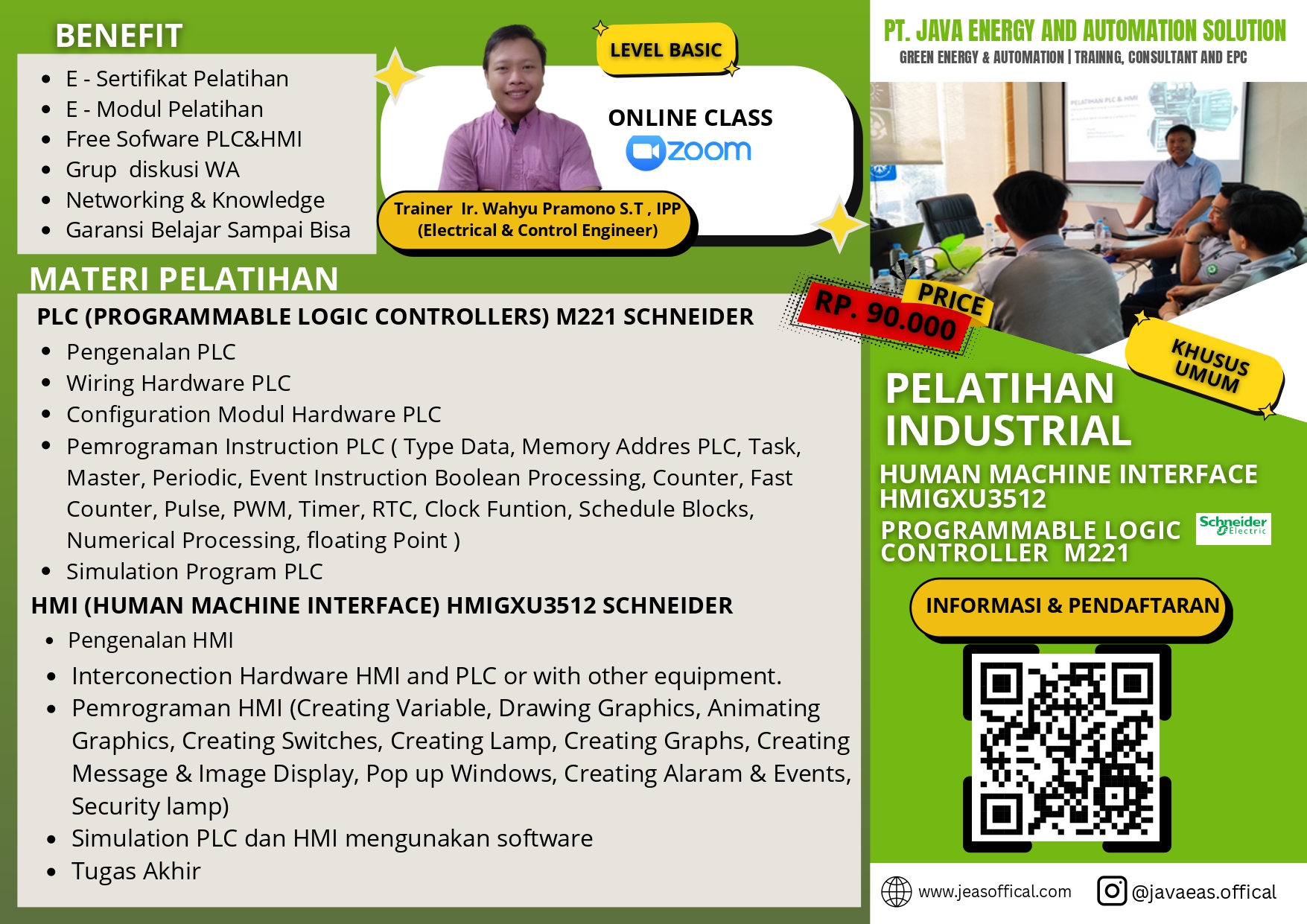 klik barcode untuk pendaftaran