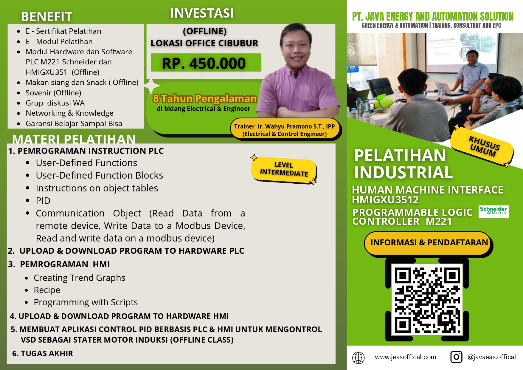 klik barcode untuk pendaftaran