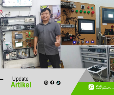 Praktik langsung teknisi menggunakan kit Schneider Modicon di tempat training PLC HMI Cibubur JEAS Official