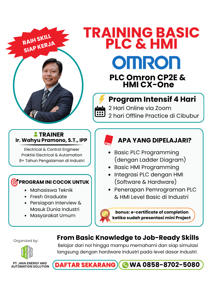 Pelatihan PLC Omron di JEAS Official untuk Otomasi Industri