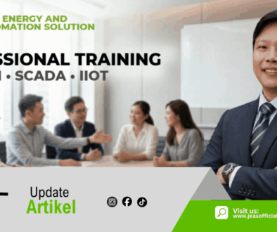 Pelatihan profesional PLC HMI SCADA IIoT di JEAS Official untuk membangun portofolio LinkedIn teknik